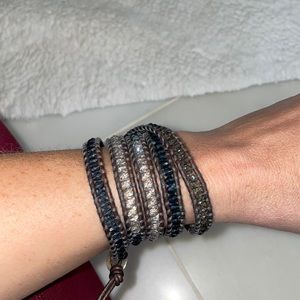 Chan Luu Crystal Wrap Bracelet